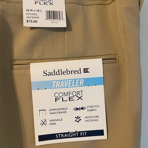 Saddlebred Traveler Comfort Flex straight fit 38/30 - Picture 3 of 5